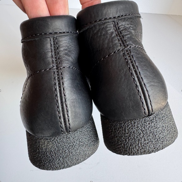Clarks Wallabee EVO Chukka Boot in Black Leather Mens Size 8 main image 8